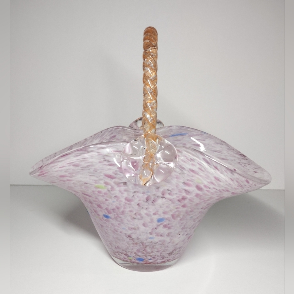 Murano Glass basket